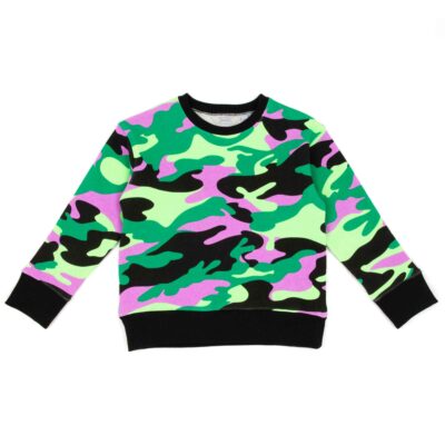 Sweatshirt din bumbac Military